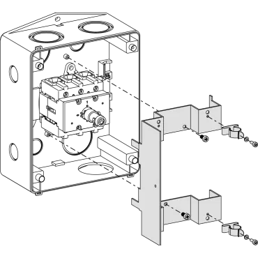 Kit CEM COMO sous coffret - Protection, commutation et distribution de l'énergie - PRODUCT_MAIN_PICTURE_EXT