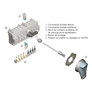 Commutateur SIRCO VM1 I-I+II-II - Protection, commutation et distribution de l'énergie - EXPLODED_VIEW_EXT