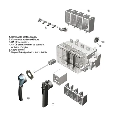 FUSOMAT DIN  - Protection, commutation et distribution de l'énergie - EXPLODED_VIEW_EXT